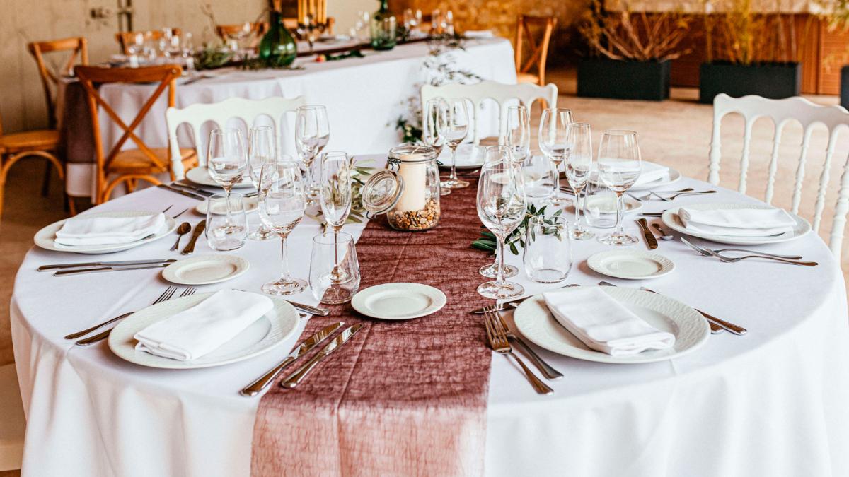 Location de vaisselle et verrerie pour mariages et événements